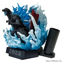 「DESKTOP MONSTER ゴジラ（2023） ペンスタンド」の画像。
