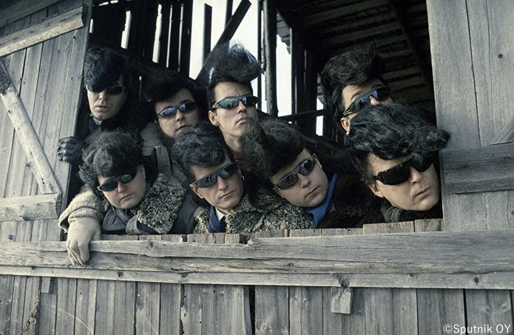 「レニングラード・カウボーイズ・ゴー・アメリカ」場面写真