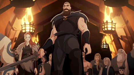 Netflixシリーズ「トワイライト・オブ・ザ・ゴッズ ~神々の黄昏~」場面カット