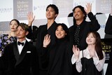 上段左から桜井ユキ、中川大志、池内博之。下段左から玉木宏、山崎賢人、山田杏奈。