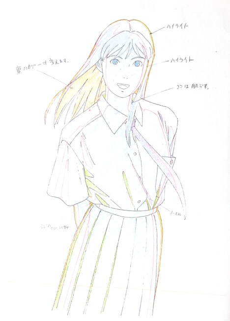 「海がきこえる THE VISUAL COLLECTION」より。