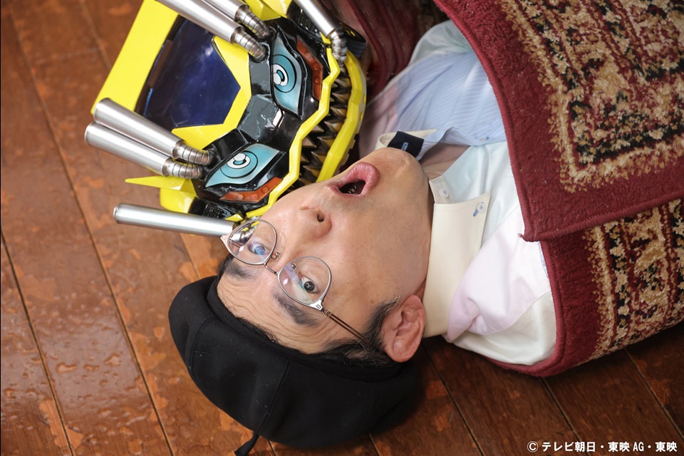 「爆上戦隊ブンブンジャー」マンガ家・島本和彦がゲスト出演、ハシリヤンに襲われる