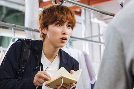 天音悠真役の尾崎匠海。