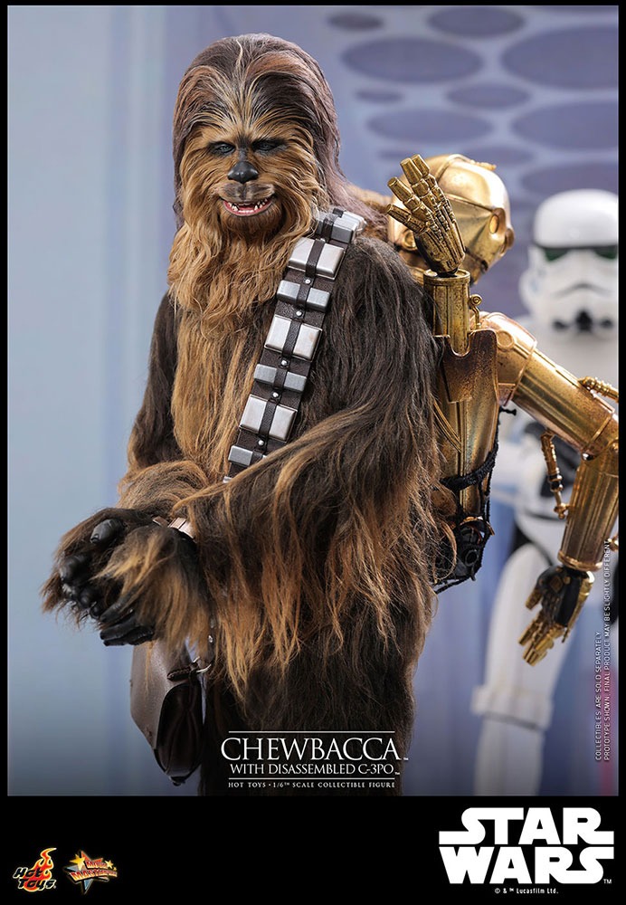 【ムービー・マスターピース】「スター・ウォーズ エピソード5／帝国の逆襲」1/6スケールフィギュア チューバッカ＆C-3PO（分解）