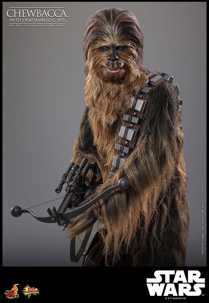 【ムービー・マスターピース】「スター・ウォーズ エピソード5／帝国の逆襲」1/6スケールフィギュア チューバッカ＆C-3PO（分解）