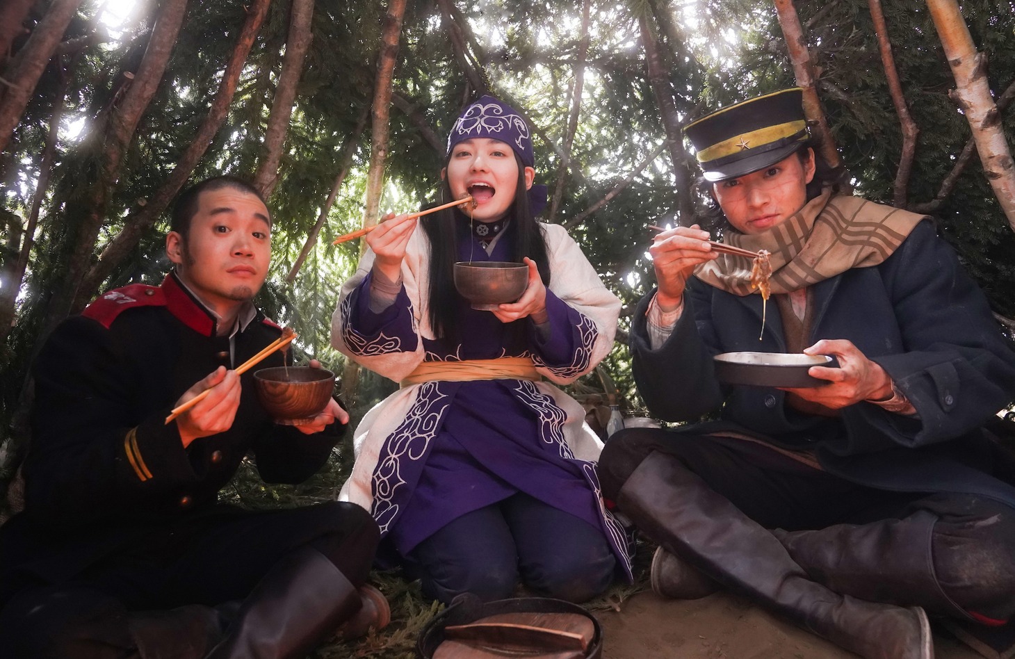 映画「ゴールデンカムイ」場面写真 (c)野田サトル／集英社 (c)2024映画「ゴールデンカムイ」製作委員会