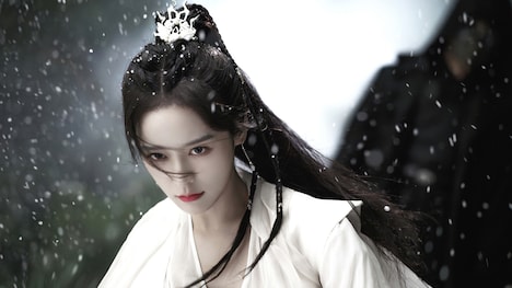 中国ドラマ「東宮の花嫁～月夜に咲く、真実の愛～」より、シュー・ジェンジェン（徐軫軫）演じる月見。