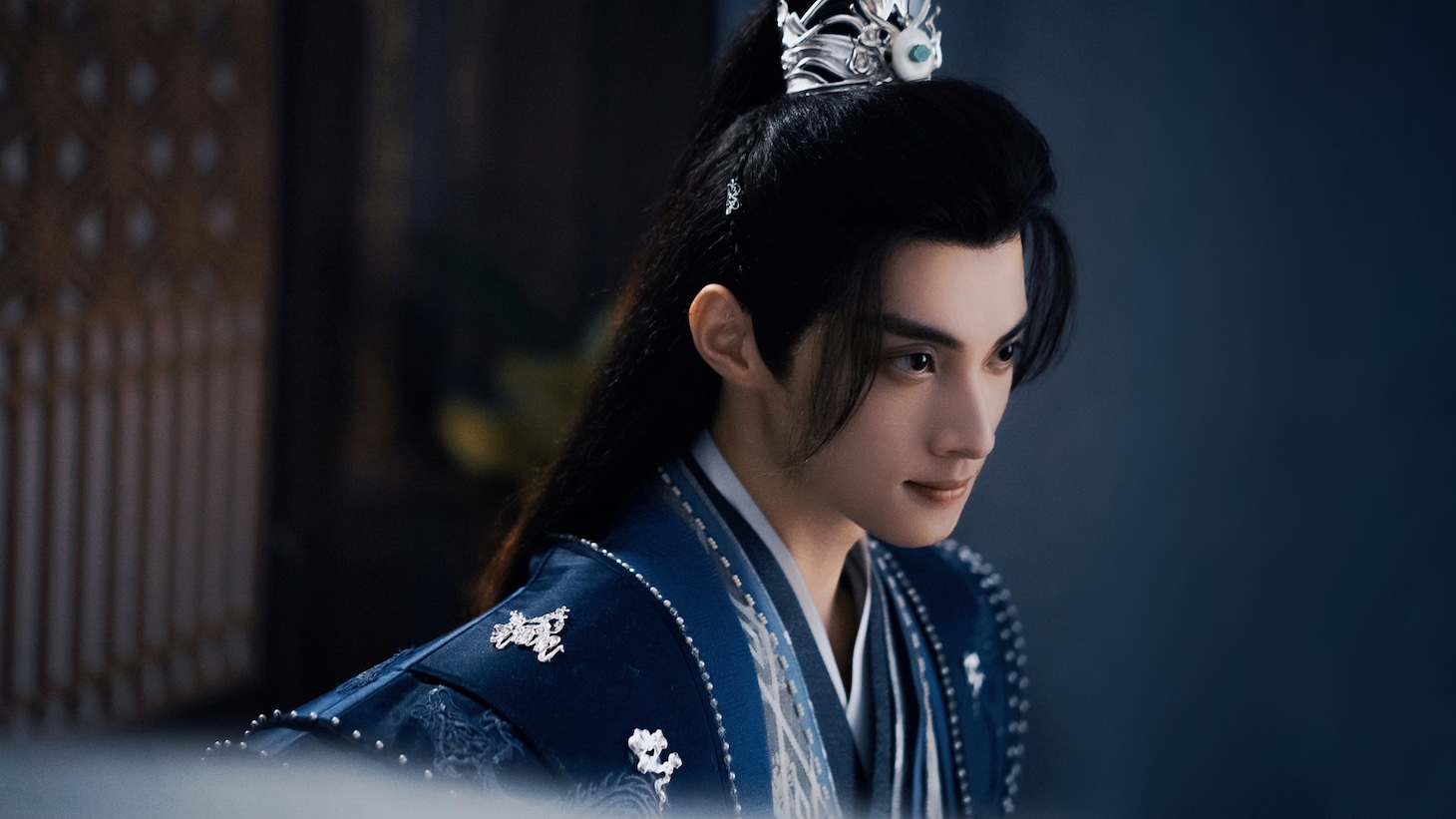 中国ドラマ「東宮の花嫁～月夜に咲く、真実の愛～」より、リン・ゼフイ（林澤輝）演じる喩非宸。