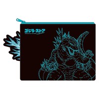 9月13日より販売される「ゴジラ・ストア Umeda」限定グッズ第1弾のGSU フラットポーチ（税込1650円）。