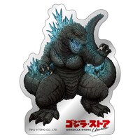 9月13日より販売される「ゴジラ・ストア Umeda」限定グッズ第1弾のGSU メタリックステッカー（税込550円）。