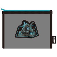 9月13日より販売される「ゴジラ・ストア Umeda」限定グッズ第1弾のGSU メッシュポーチ（税込1650円）。