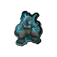 近日発売される「ゴジラ・ストア Umeda」限定グッズ第2弾のGSU ピンズ（税込1100円）。