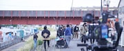 東京藝術大学大学院映像研究科における実習風景。
