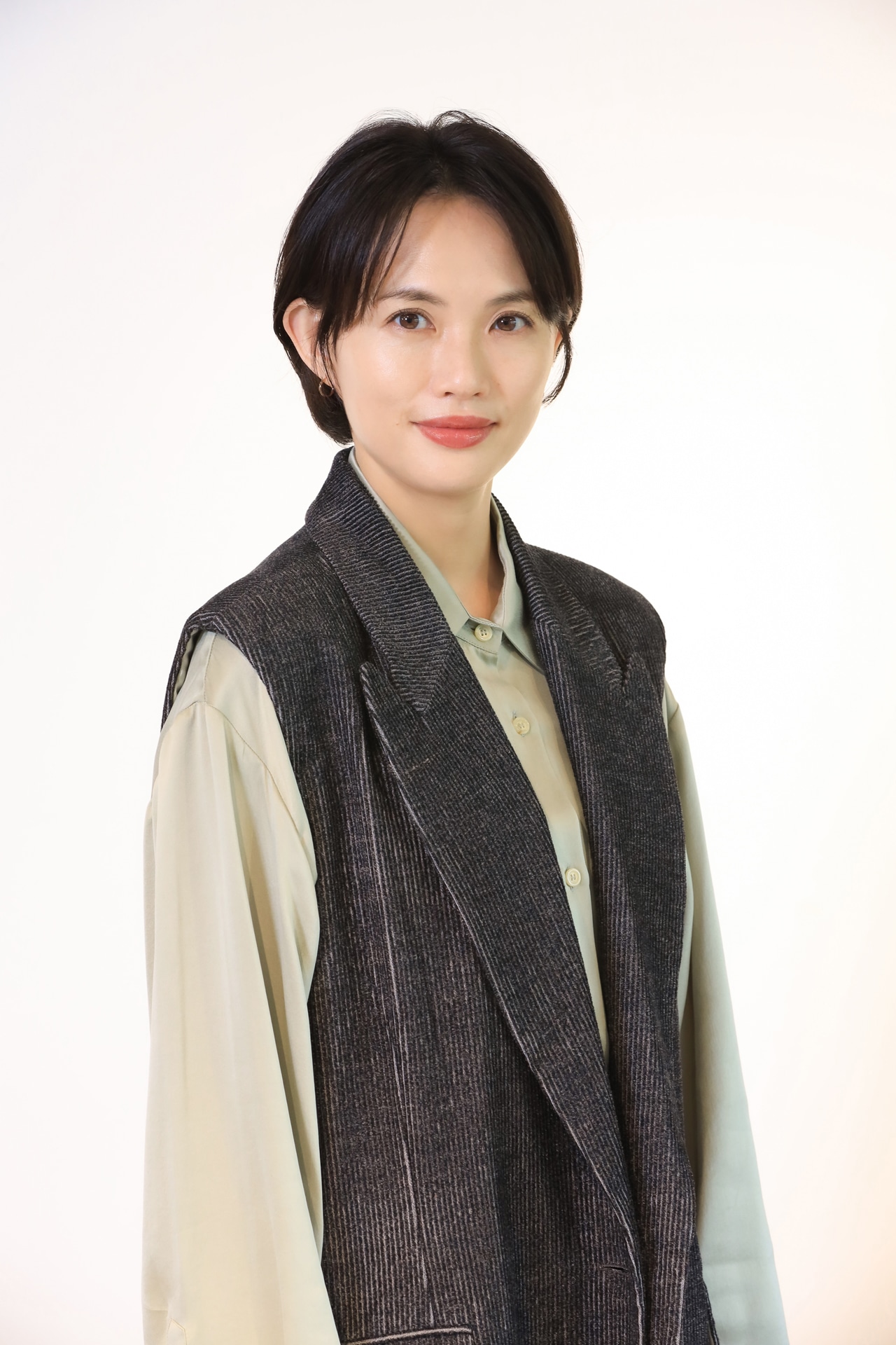臼田あさ美演じる柿谷成実。