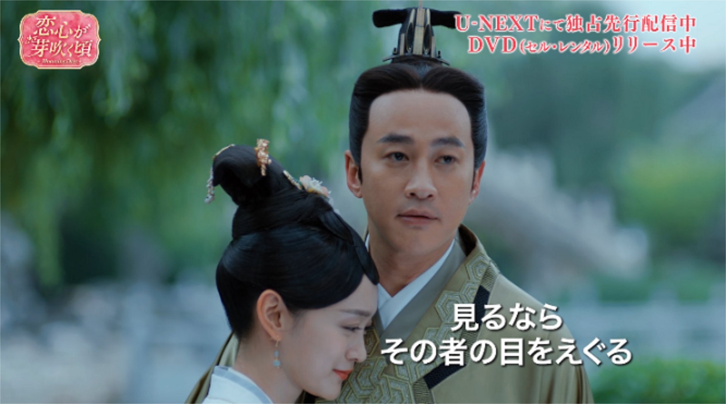 中国ドラマ「恋心が芽吹く頃～Blooming Days～」スペシャルPV“支え合う夫婦の美しい愛と絆編”より。
