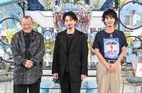 「A-Studio+」より、左から笑福亭鶴瓶、松本潤、藤ヶ谷太輔。(c)TBS