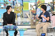 「A-Studio+」より、松本潤（左）と藤ヶ谷太輔（右）。(c)TBS