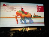 第81回ヴェネツィア国際映画祭の様子。