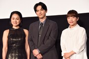「ぼくが生きてる、ふたつの世界」完成披露上映会の様子
