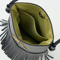 「ライオン・キング / スカー」フリンジショルダーバッグの内生地