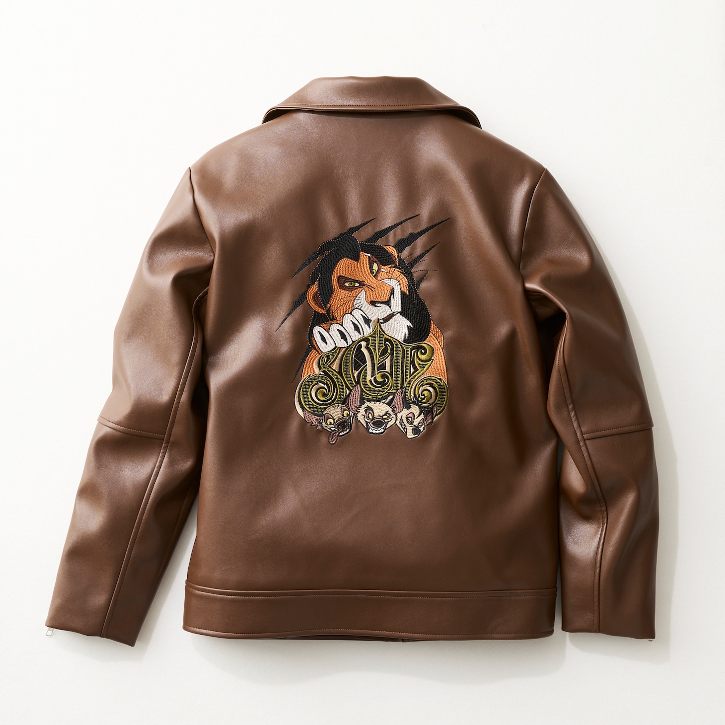 「ライオン・キング / スカー」ユニセックスライダースジャケット（税込2万1800円）