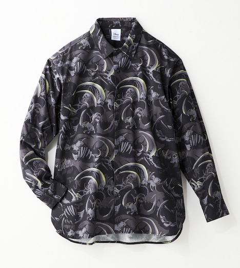 「ライオン・キング / スカー」ユニセックス総柄シャツ（税込6990円）