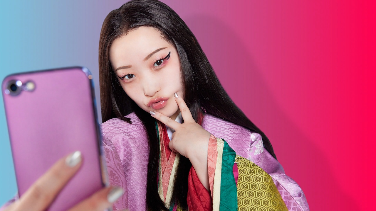 SF時代劇「紫式部のスマホ」放送、詩羽が妄想癖あり・エゴサにハマる紫式部役