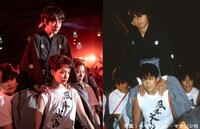 Netflixシリーズ「極悪女王」より、クラッシュ・ギャルズの“プロレス完全再現写真”