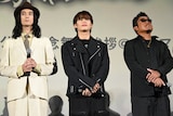 左から栗原類、関哲汰、バン仲村