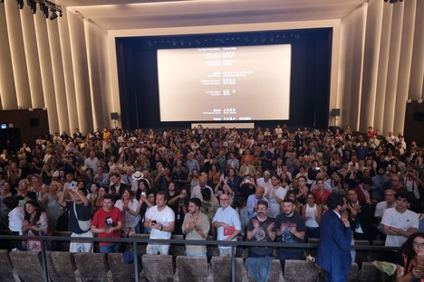 「Broken Rage」ワールドプレミアの会場の様子