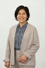 ドラマ「オクラ」より、牧原祈里役の青木さやか。