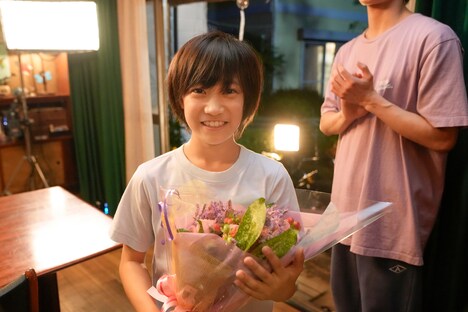 「うちの弟どもがすみません」撮影現場より、成田類を演じた内田煌音