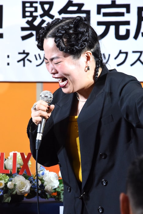 白石和彌への感謝を涙ながらに伝えるゆりやんレトリィバァ