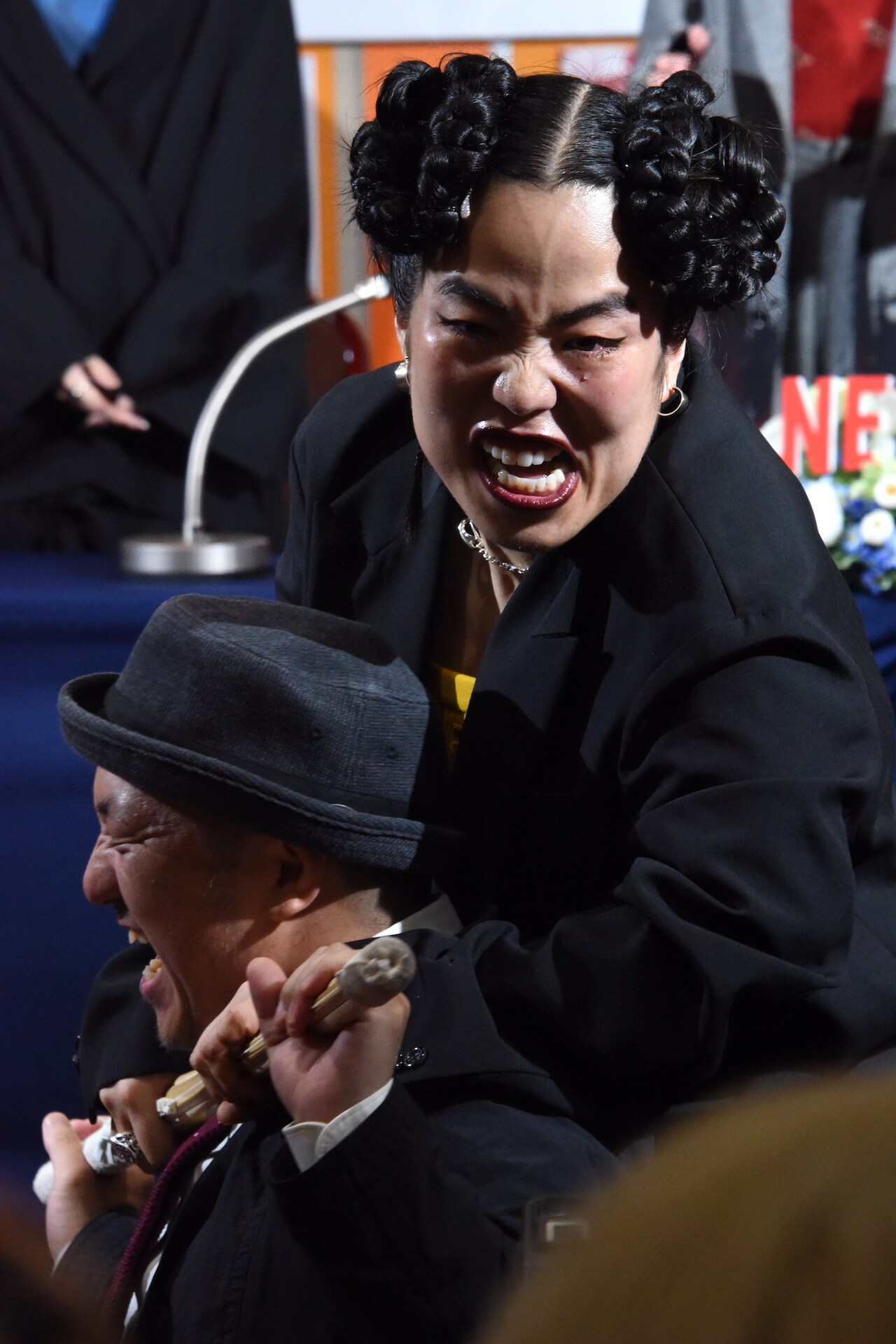 「極悪女王」ゆりやんが白石和彌に竹刀打ち、涙で感謝「世界一を獲れる」