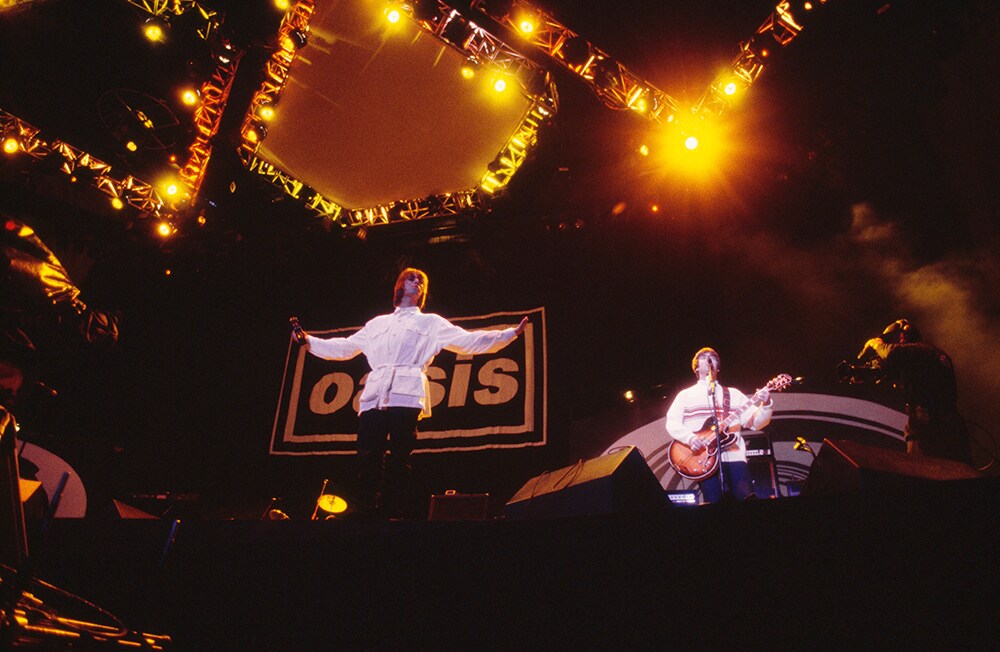 「オアシス：ライヴ・アット・ネブワース 1996.8.10」場面写真