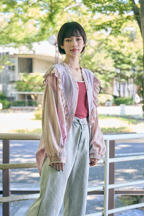 ドラマ「マイダイアリー」より、長谷川愛莉役の見上愛。