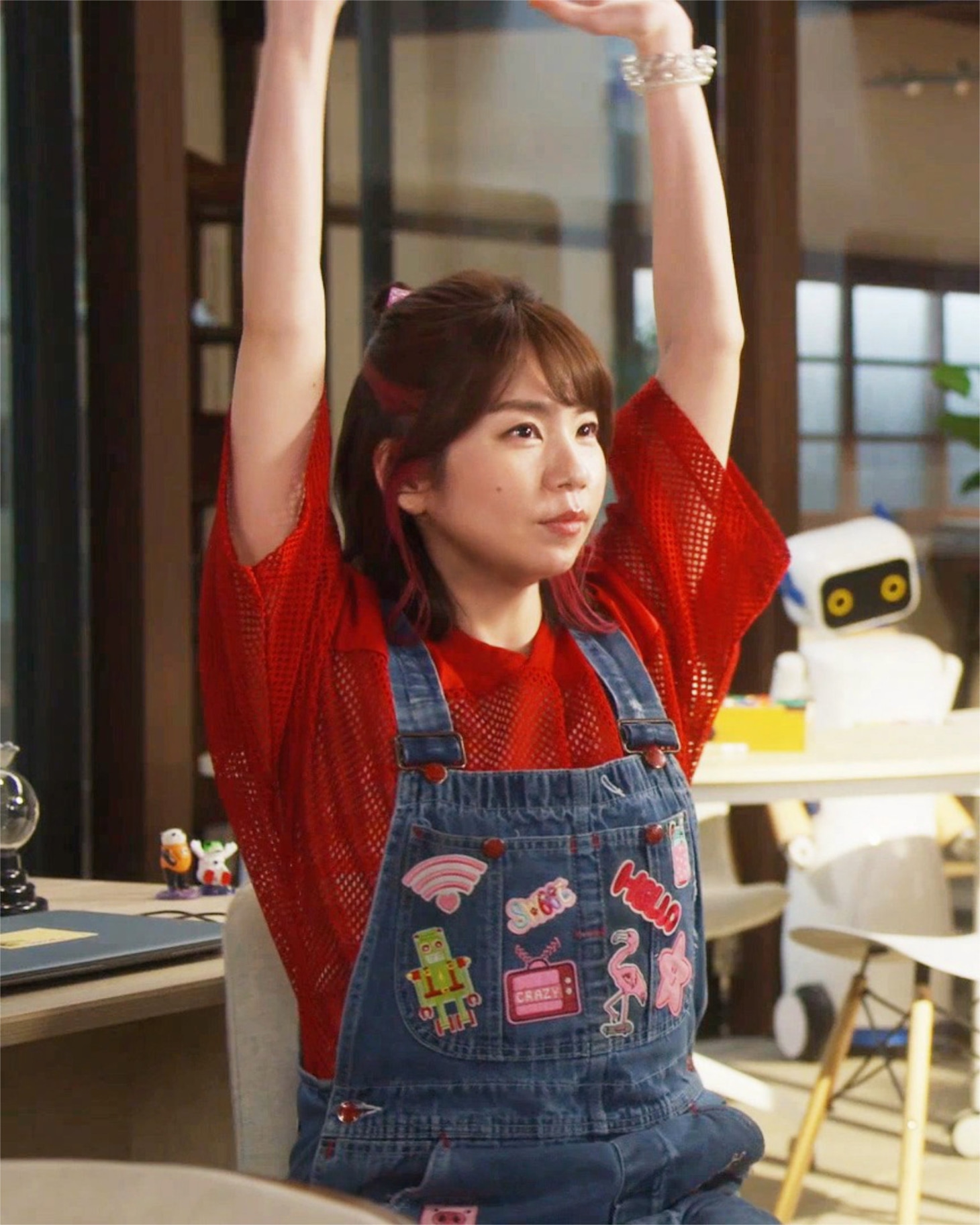 夜ドラ「未来の私にブッかまされる!?」より、姫役の野村麻純