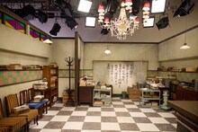 「クローズアップ現代『虎に翼』が描く“生きづらさ”の正体 脚本家・吉田恵里香」の対談で使用されたセット