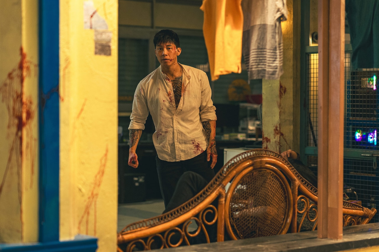 「犯罪都市 PUNISHMENT」より、キム・ムヨル演じるペク・チャンギ