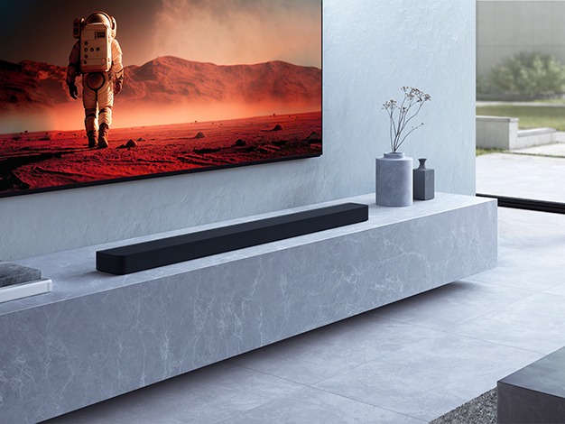 「BRAVIA Theatre Bar 9（HT-A9000）」の使用イメージ。