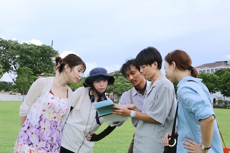「天使の集まる島」メイキング写真