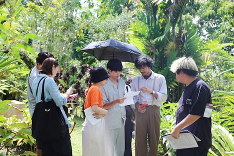 「天使の集まる島」メイキング写真