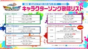 「仮面ライダーガッチャード ファイナルステージ」キャラクターソング歌唱リストの画像