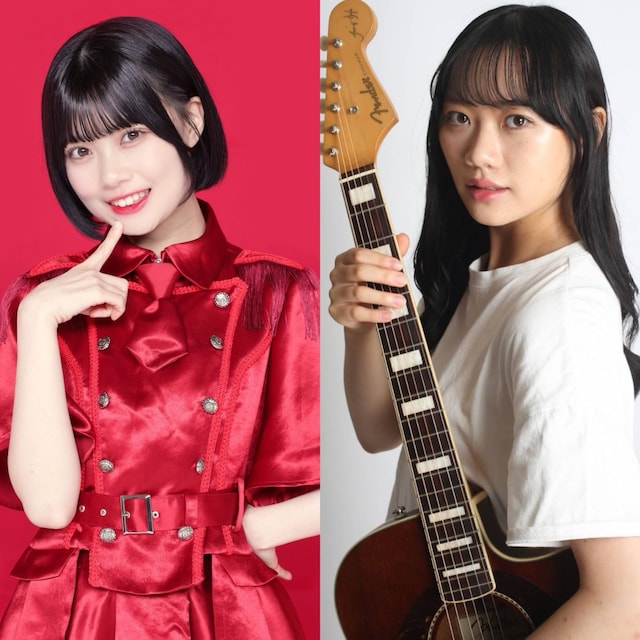 左から花音、岡垣茉央