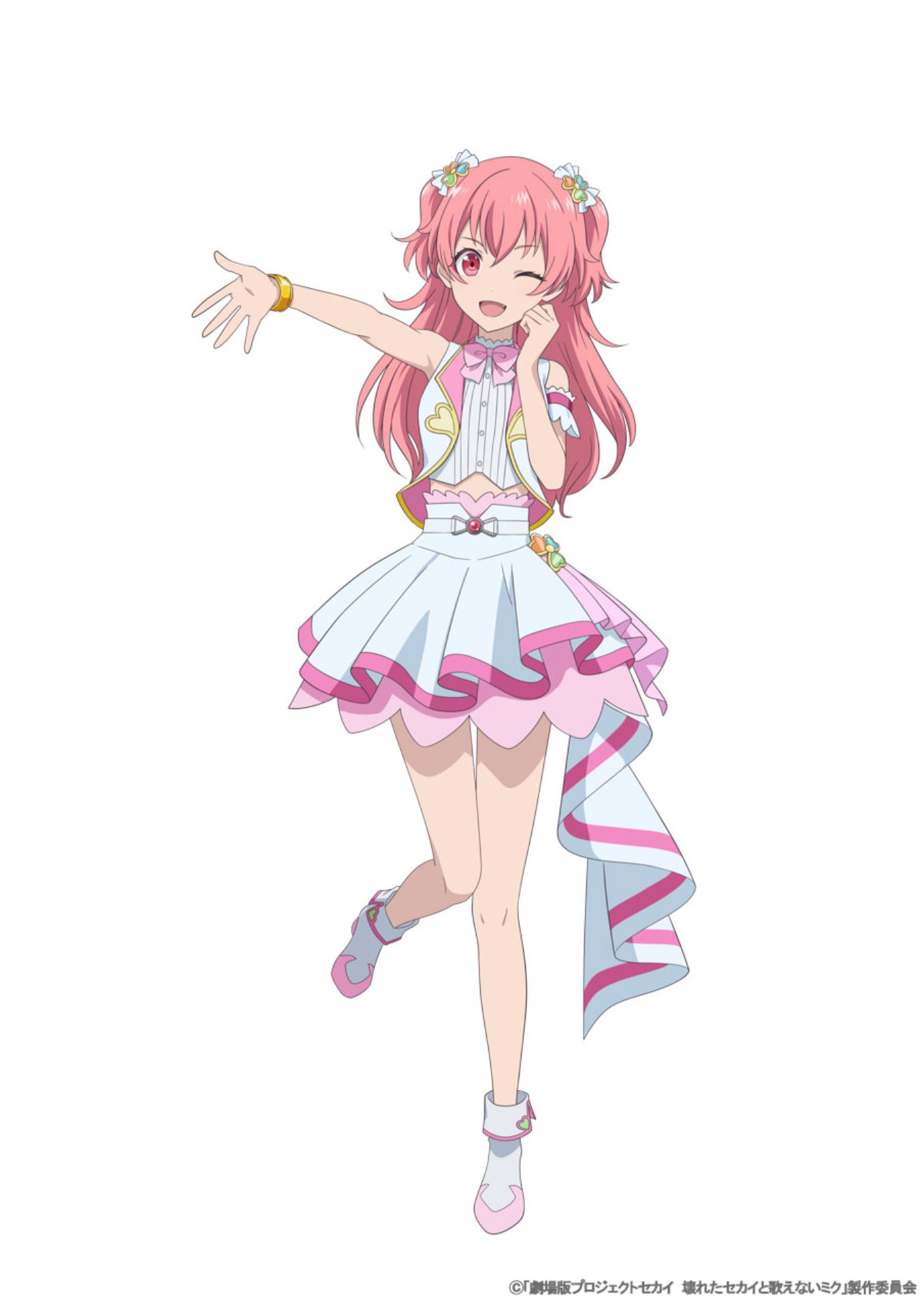 「劇場版プロジェクトセカイ 壊れたセカイと歌えないミク」キャラクタービジュアル（桃井愛莉）