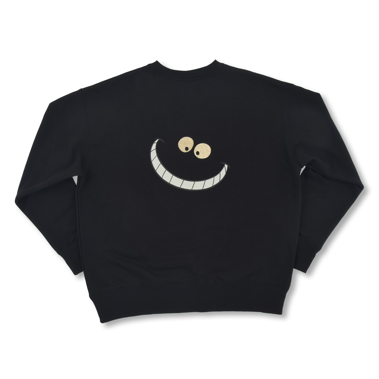 チェシャ猫 長袖トレーナー ブラック（税込7700円）