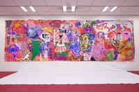 巨大“まる”アート