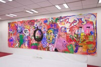 巨大“まる”アート