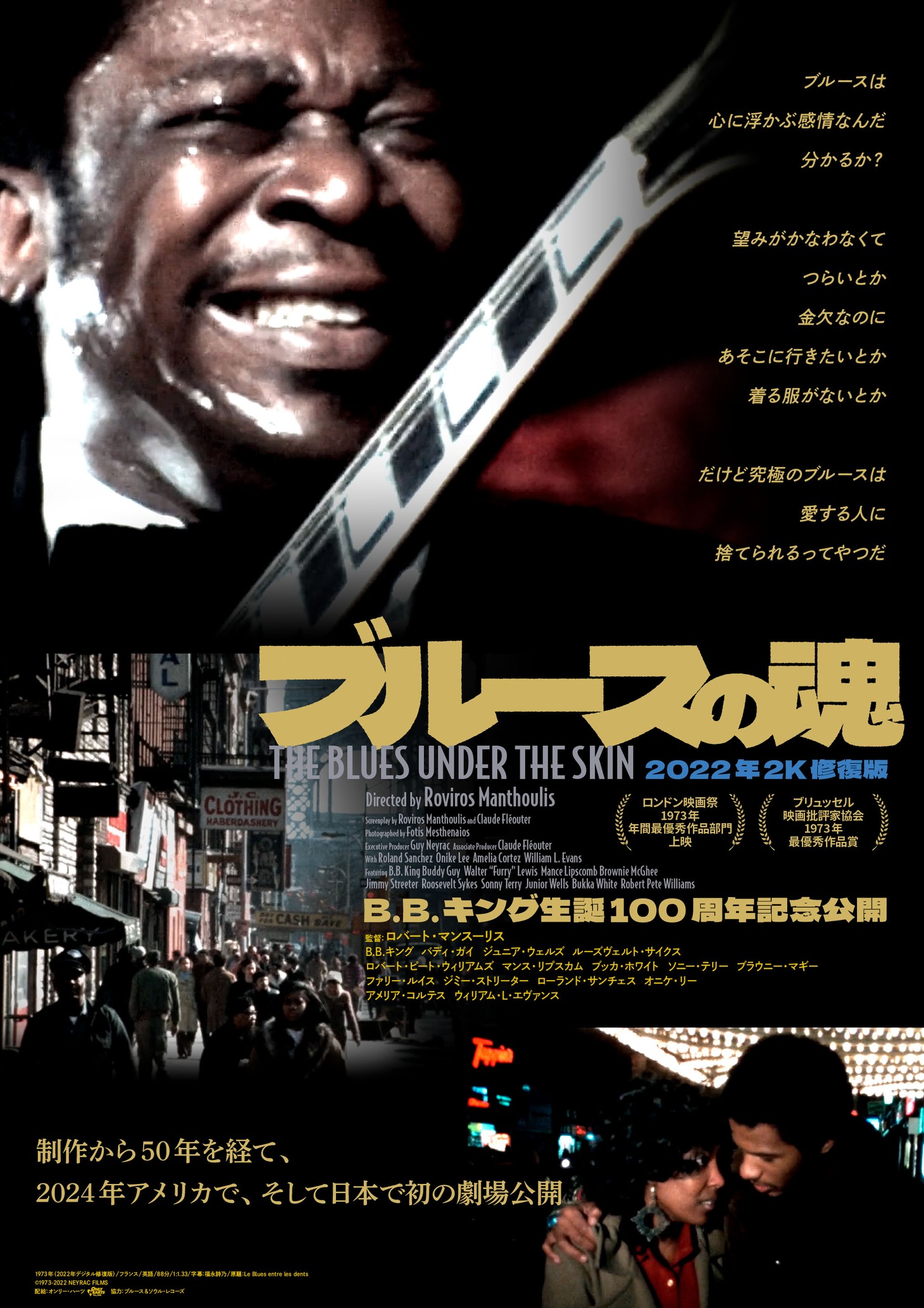 「ブルースの魂」ポスタービジュアル