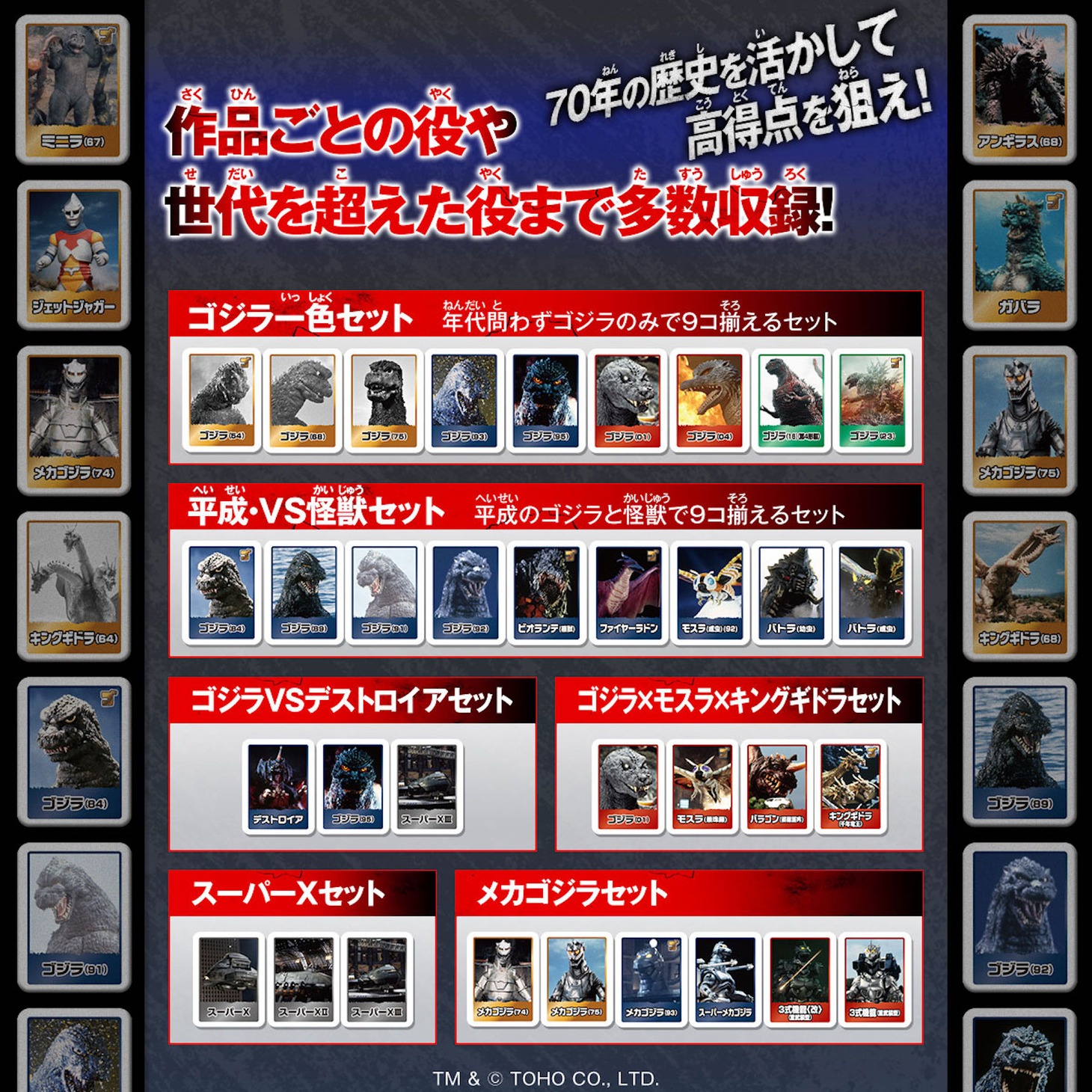 「ドンジャラNEO ゴジラ」の商品詳細画像